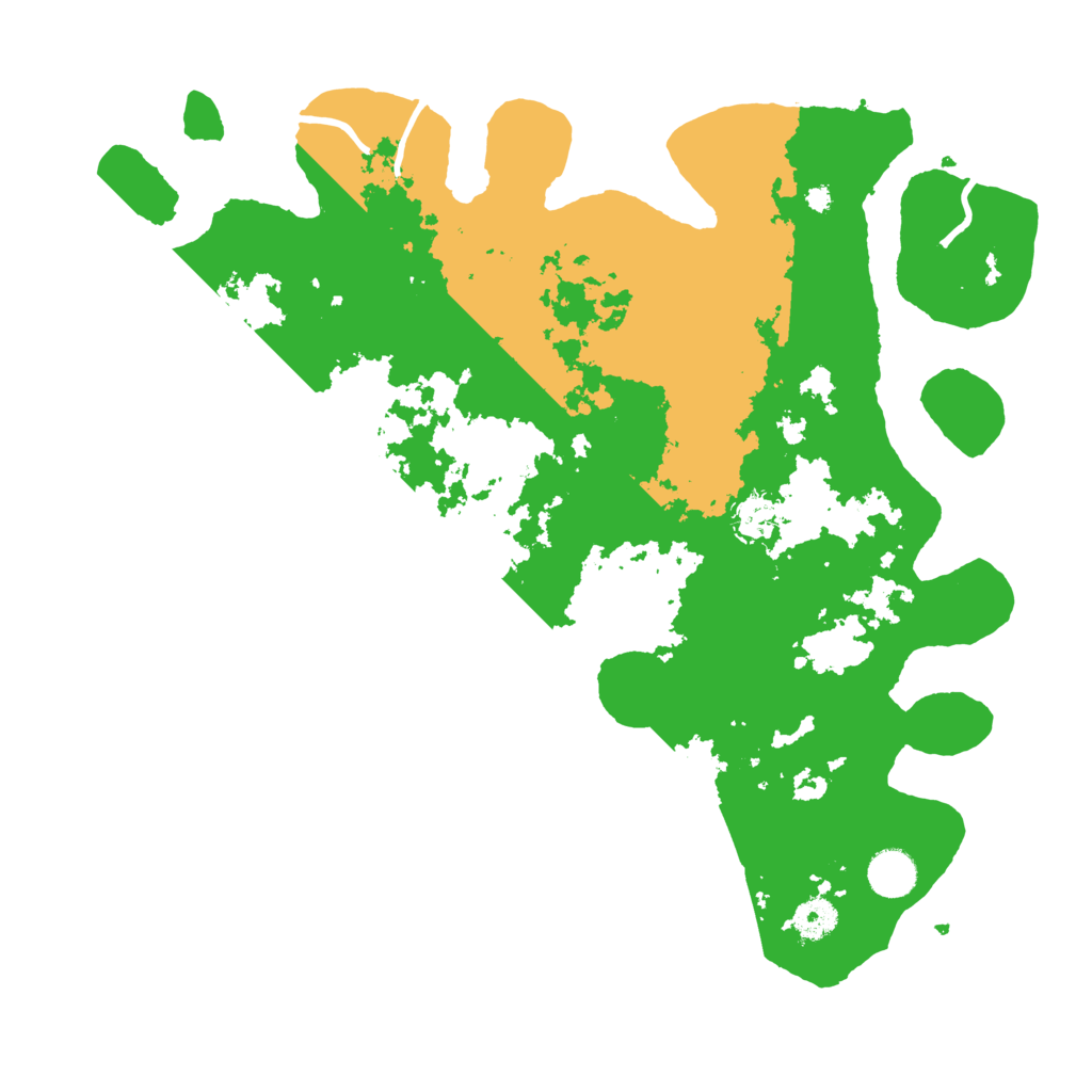 Biome Rust Map: Procedural Map, Size: 3950, Seed: 260667964