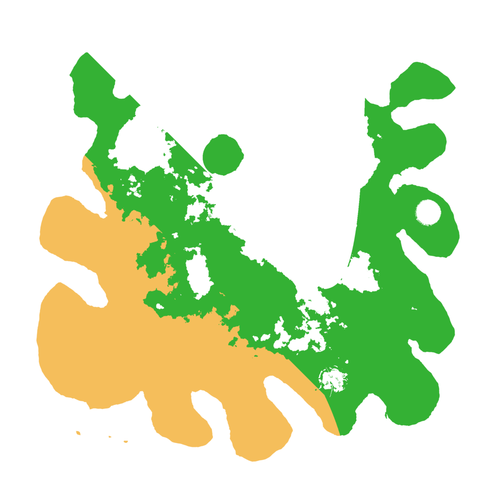 Biome Rust Map: Barren, Size: 3500, Seed: 2208801