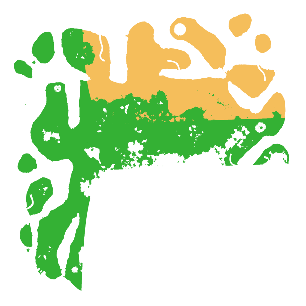 Biome Rust Map: Procedural Map, Size: 4500, Seed: 1256303919