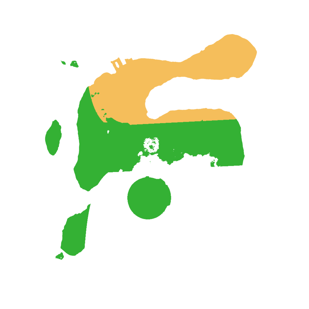 Biome Rust Map: Procedural Map, Size: 2000, Seed: 2093700906