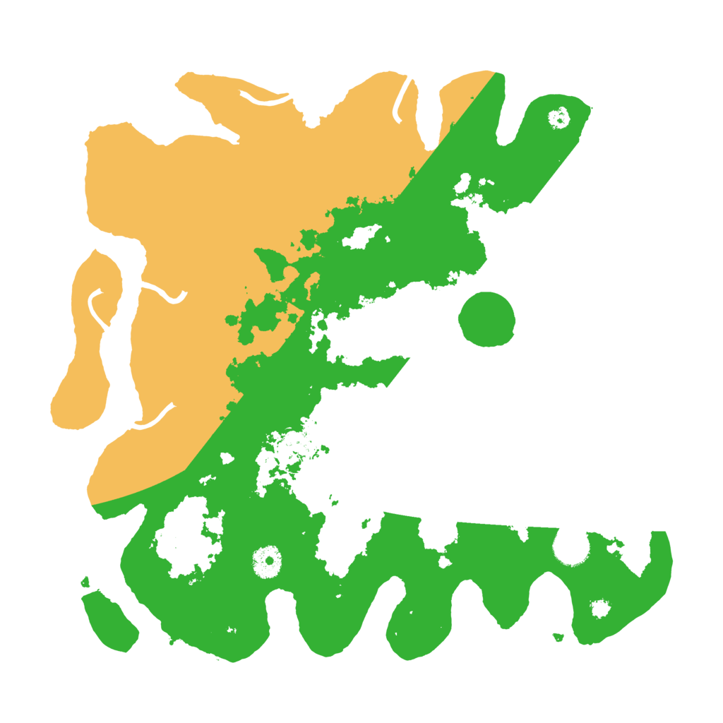 Biome Rust Map: Procedural Map, Size: 3500, Seed: 1362400