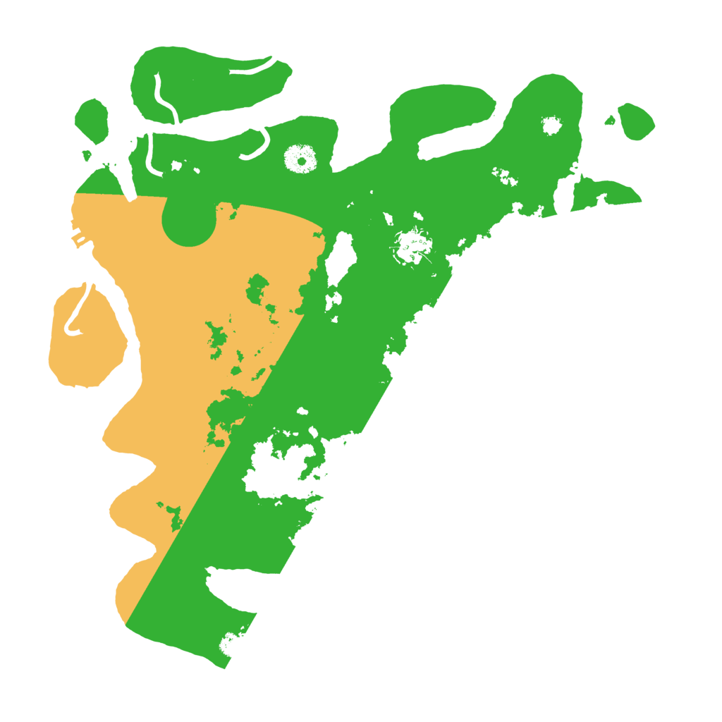 Biome Rust Map: Procedural Map, Size: 3500, Seed: 5280309