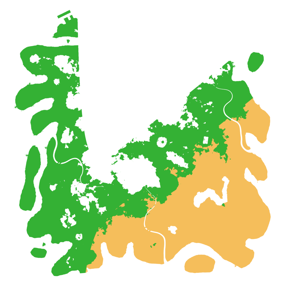 Biome Rust Map: Procedural Map, Size: 4250, Seed: 1500136