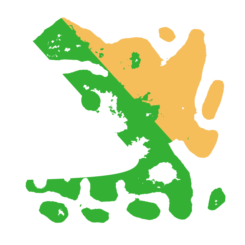 Biome Rust Map: Barren, Size: 3500, Seed: 2627959