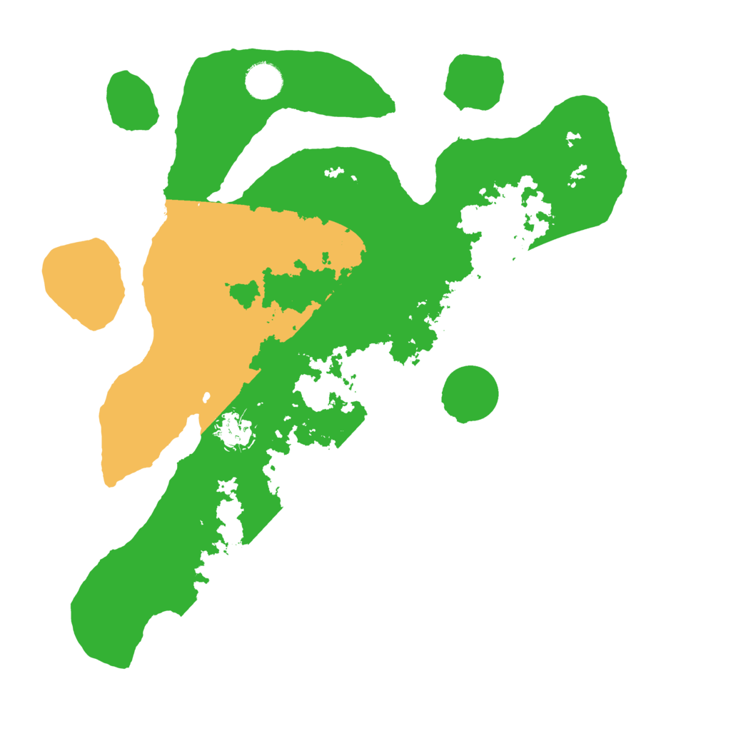 Biome Rust Map: Barren, Size: 3500, Seed: 5486162