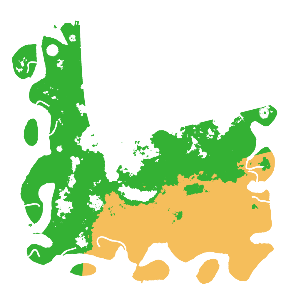 Biome Rust Map: Procedural Map, Size: 4500, Seed: 896459735