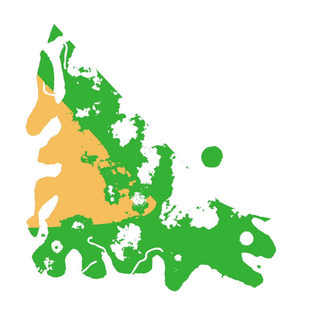 Biome Rust Map: Procedural Map, Size: 4000, Seed: 525883