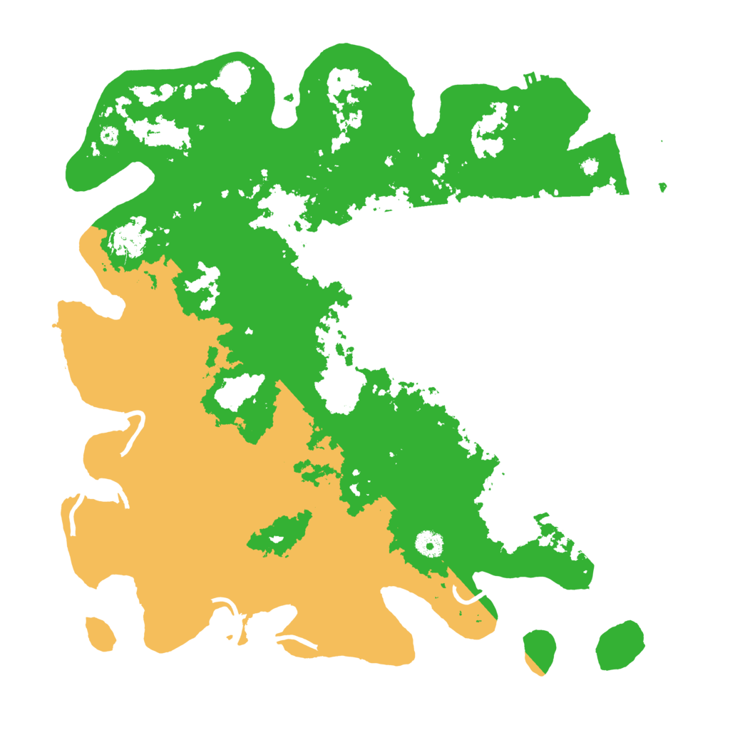 Biome Rust Map: Procedural Map, Size: 4000, Seed: 1223902