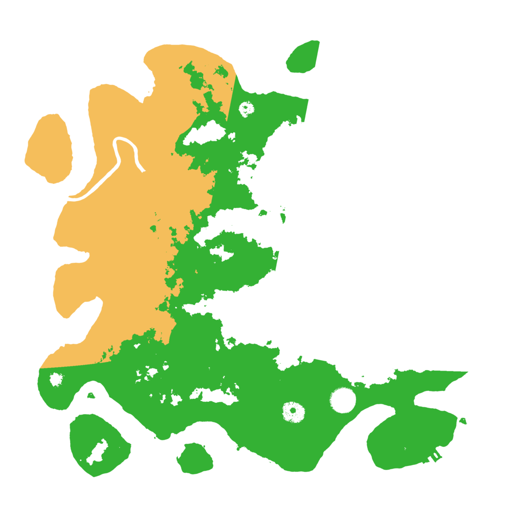 Biome Rust Map: Procedural Map, Size: 3500, Seed: 3627380