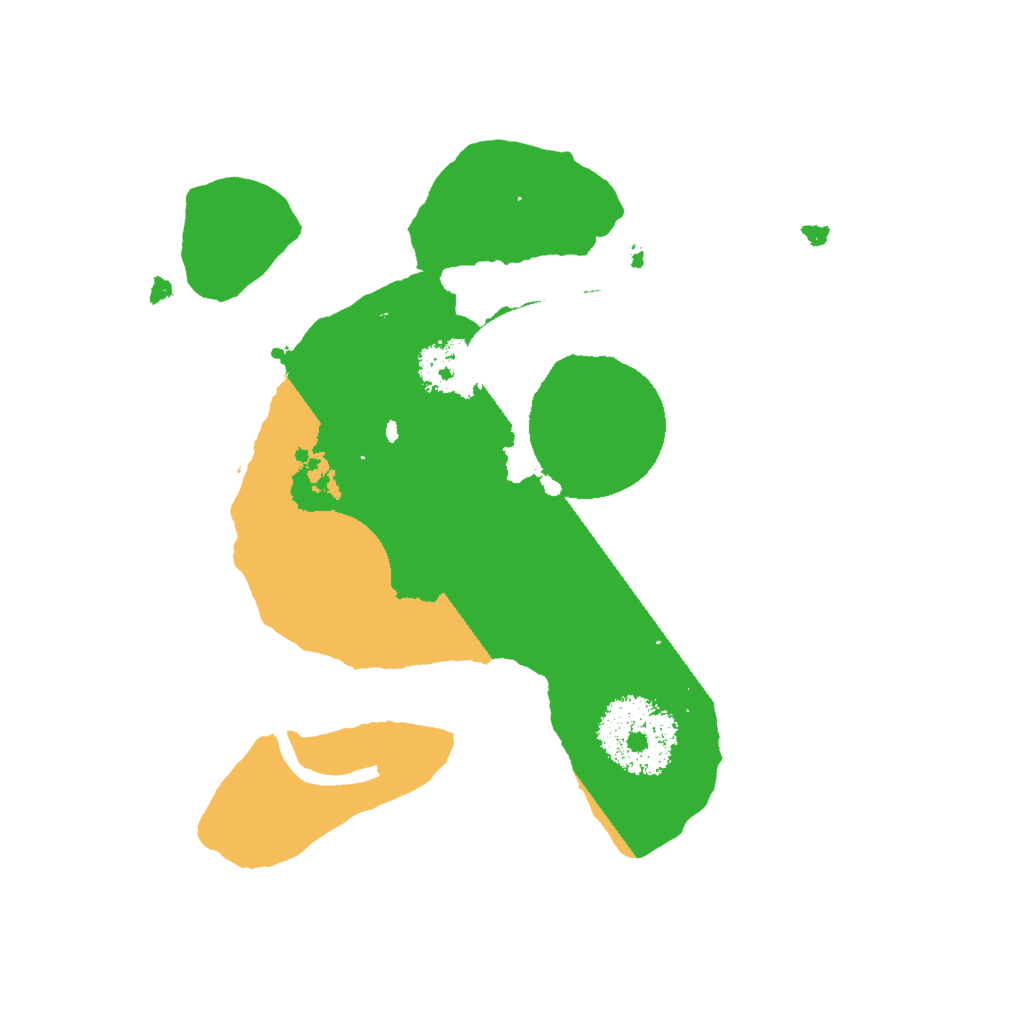 Biome Rust Map: Procedural Map, Size: 2000, Seed: 463060