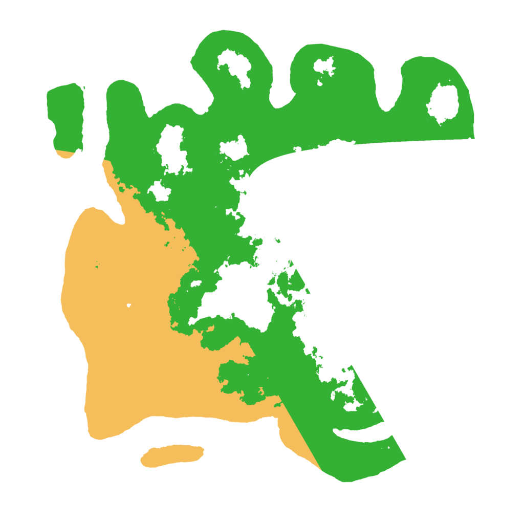 Biome Rust Map: Barren, Size: 3500, Seed: 5724884