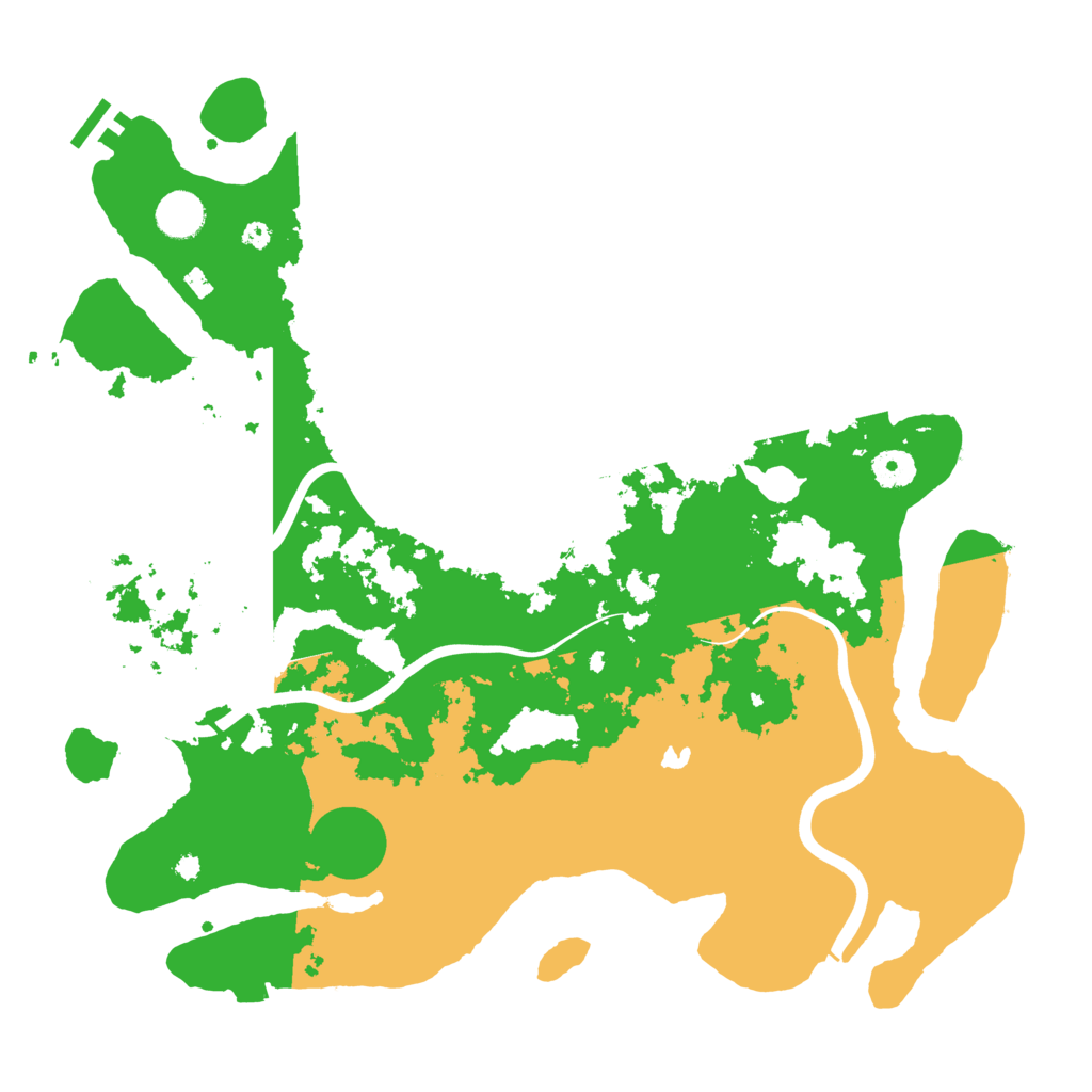 Biome Rust Map: Procedural Map, Size: 4000, Seed: 5860451