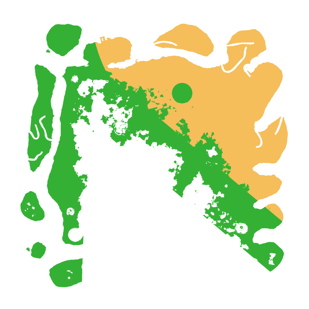 Biome Rust Map: Procedural Map, Size: 4000, Seed: 835550