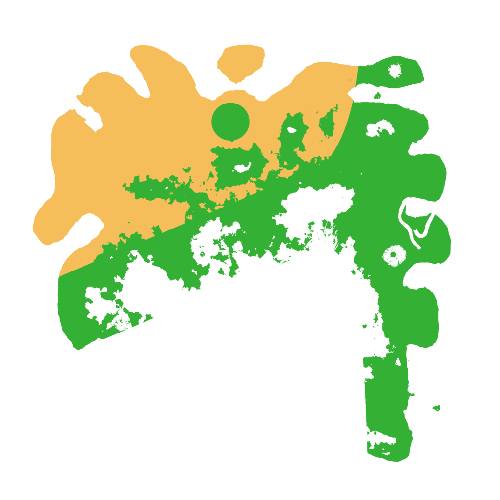Biome Rust Map: Procedural Map, Size: 3500, Seed: 1655160