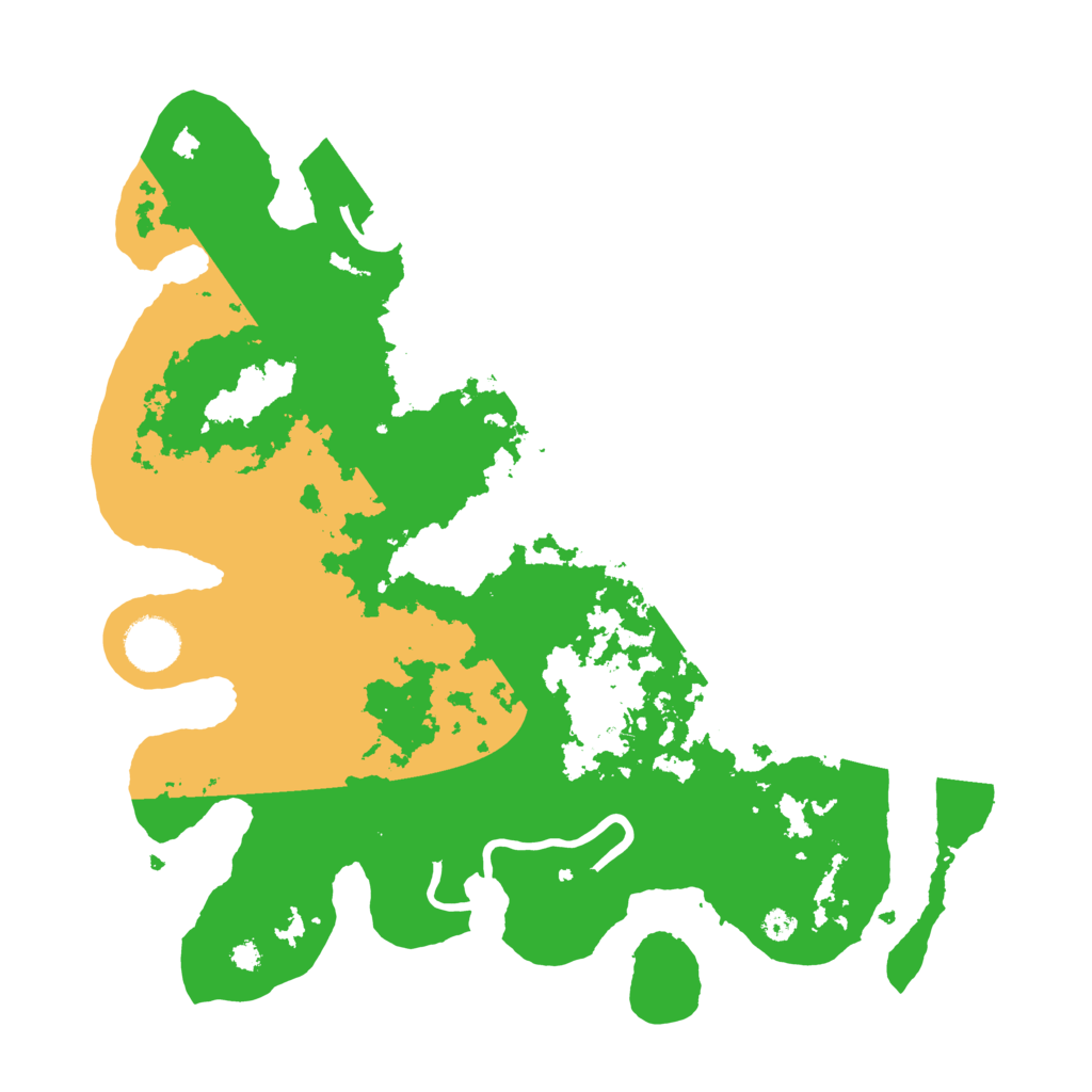 Biome Rust Map: Procedural Map, Size: 3500, Seed: 2007503