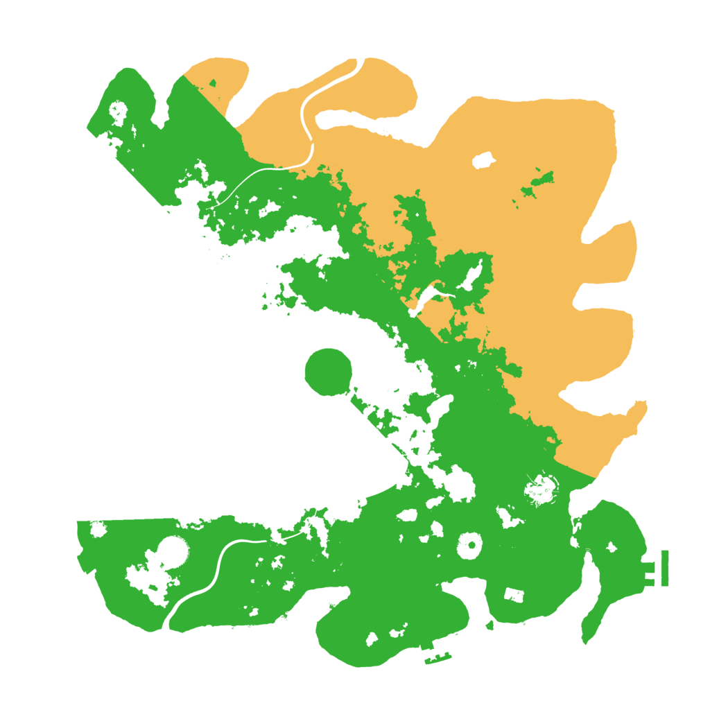Biome Rust Map: Procedural Map, Size: 4000, Seed: 4799351