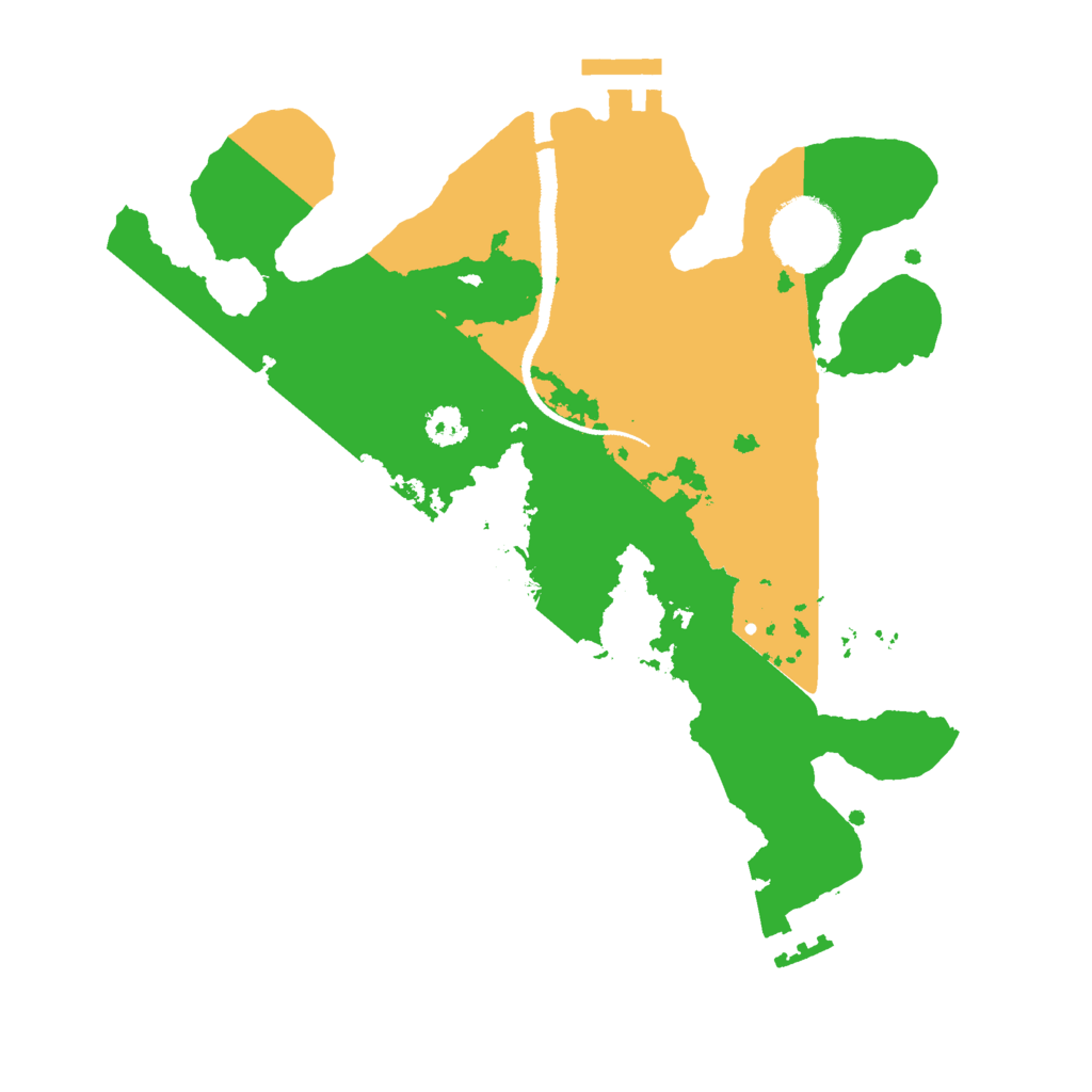 Biome Rust Map: Procedural Map, Size: 2750, Seed: 1057186459