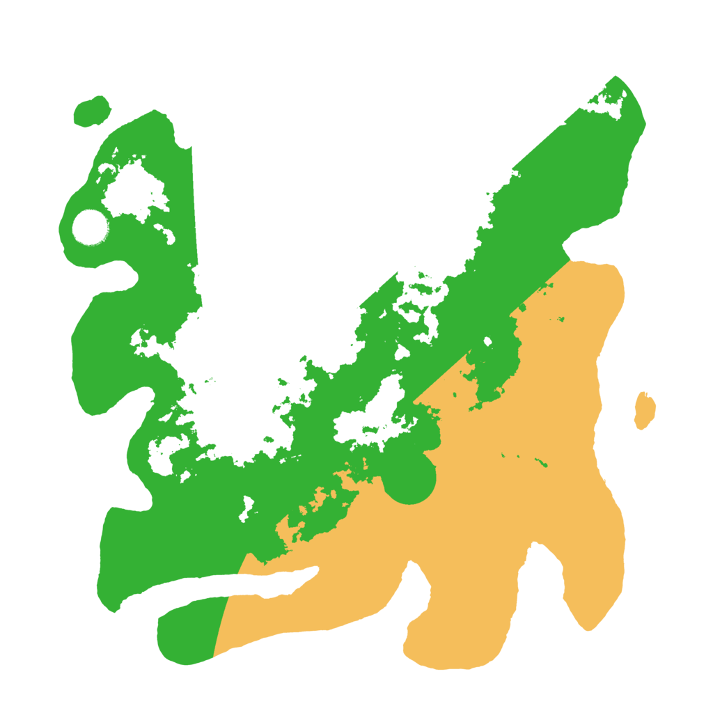 Biome Rust Map: Barren, Size: 3500, Seed: 5761717