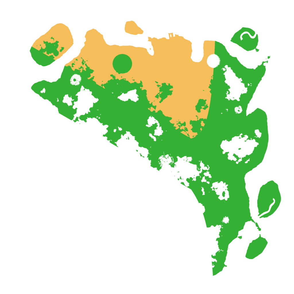 Biome Rust Map: Procedural Map, Size: 4000, Seed: 1745529