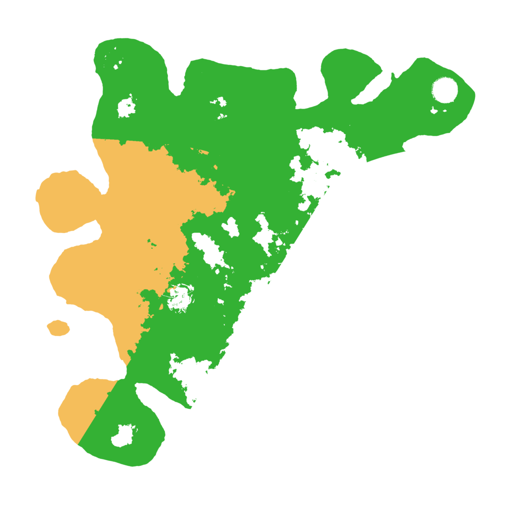 Biome Rust Map: Barren, Size: 3500, Seed: 2284867