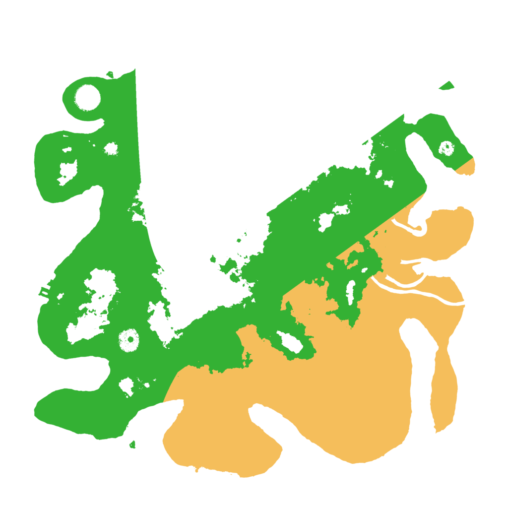 Biome Rust Map: Procedural Map, Size: 3500, Seed: 894810