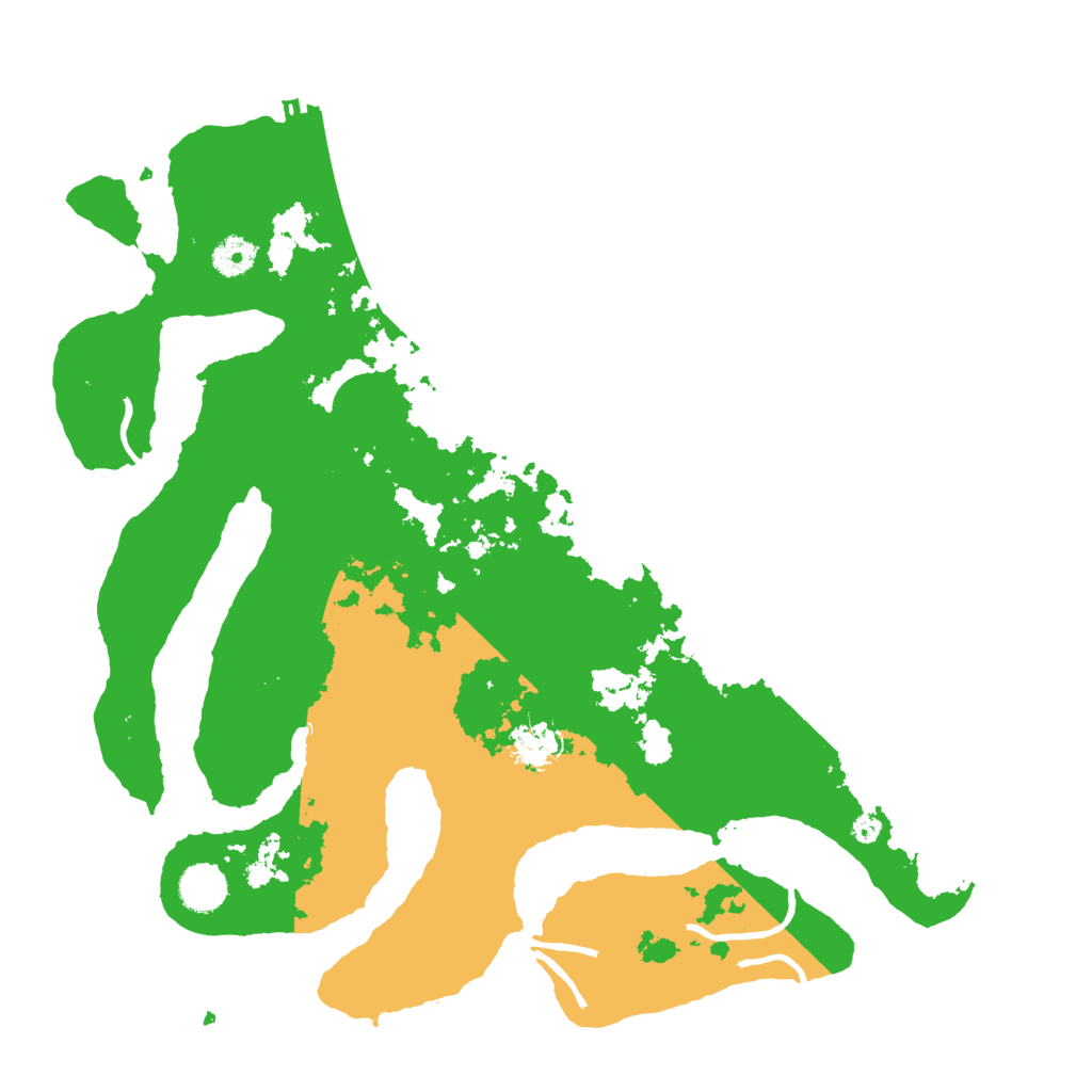 Biome Rust Map: Procedural Map, Size: 4000, Seed: 3311232