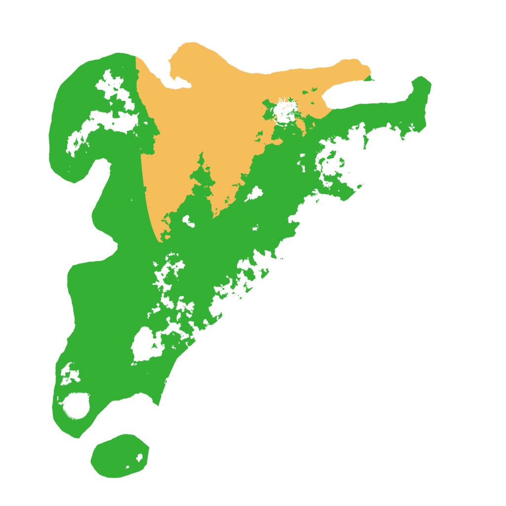 Biome Rust Map: Barren, Size: 3500, Seed: 1780637