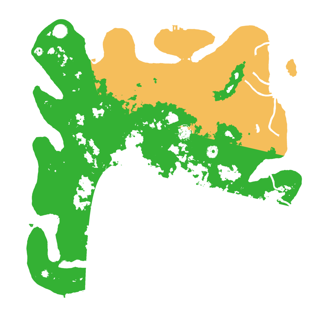 Biome Rust Map: Procedural Map, Size: 4000, Seed: 5780636