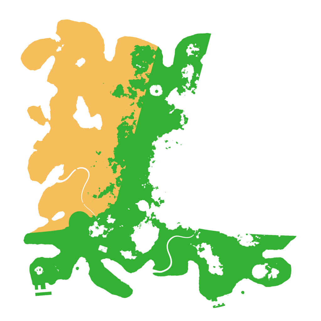 Biome Rust Map: Procedural Map, Size: 4000, Seed: 2764286