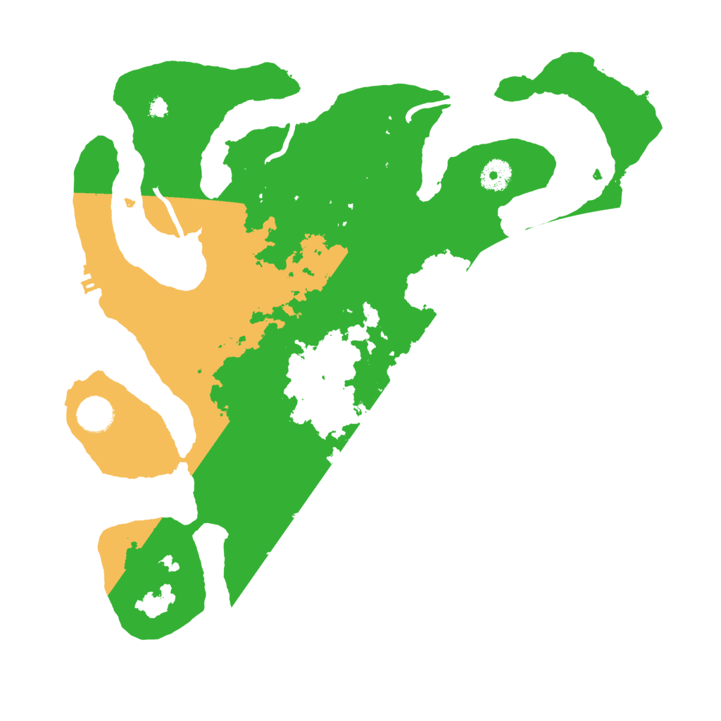 Biome Rust Map: Procedural Map, Size: 3500, Seed: 4401189