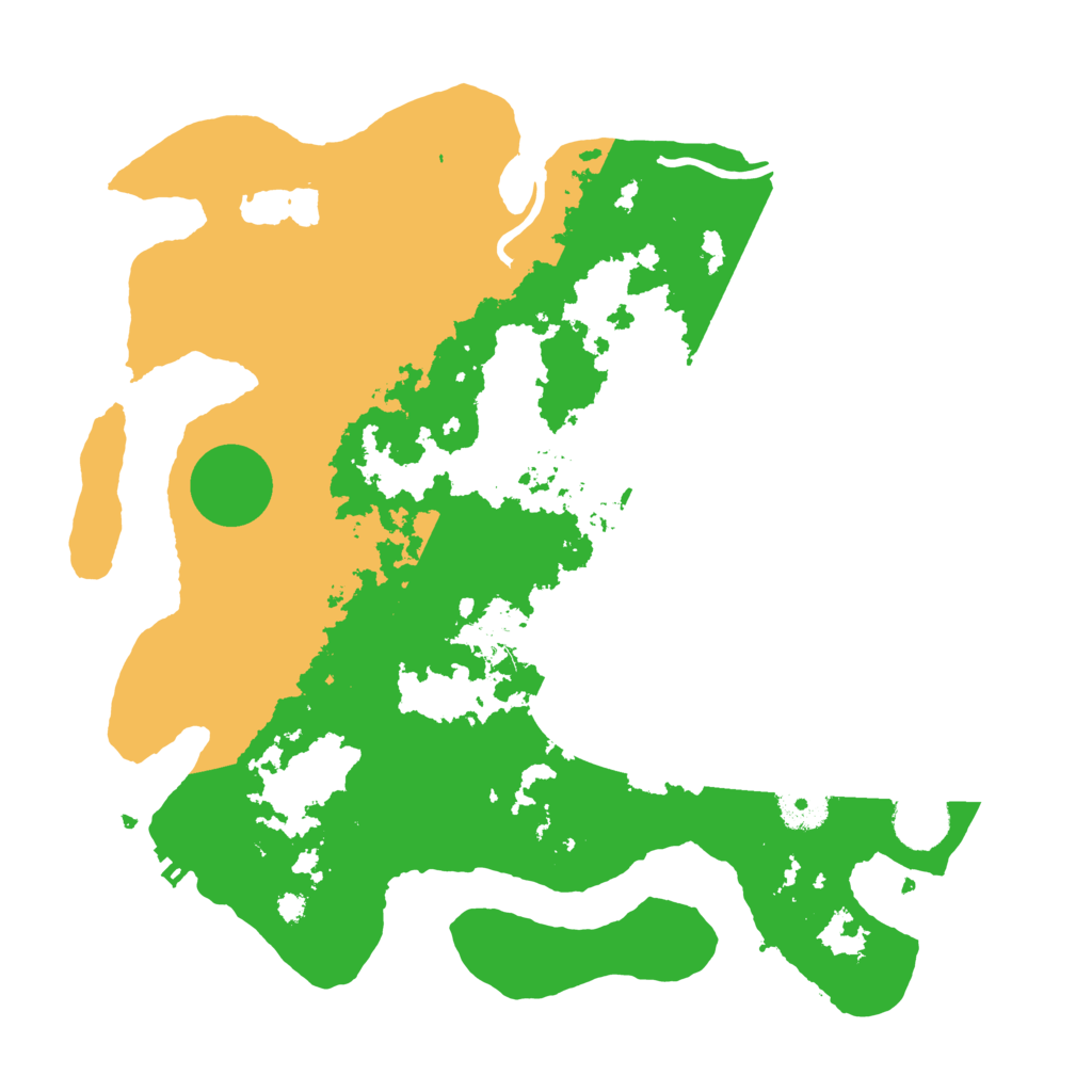 Biome Rust Map: Procedural Map, Size: 3500, Seed: 740188
