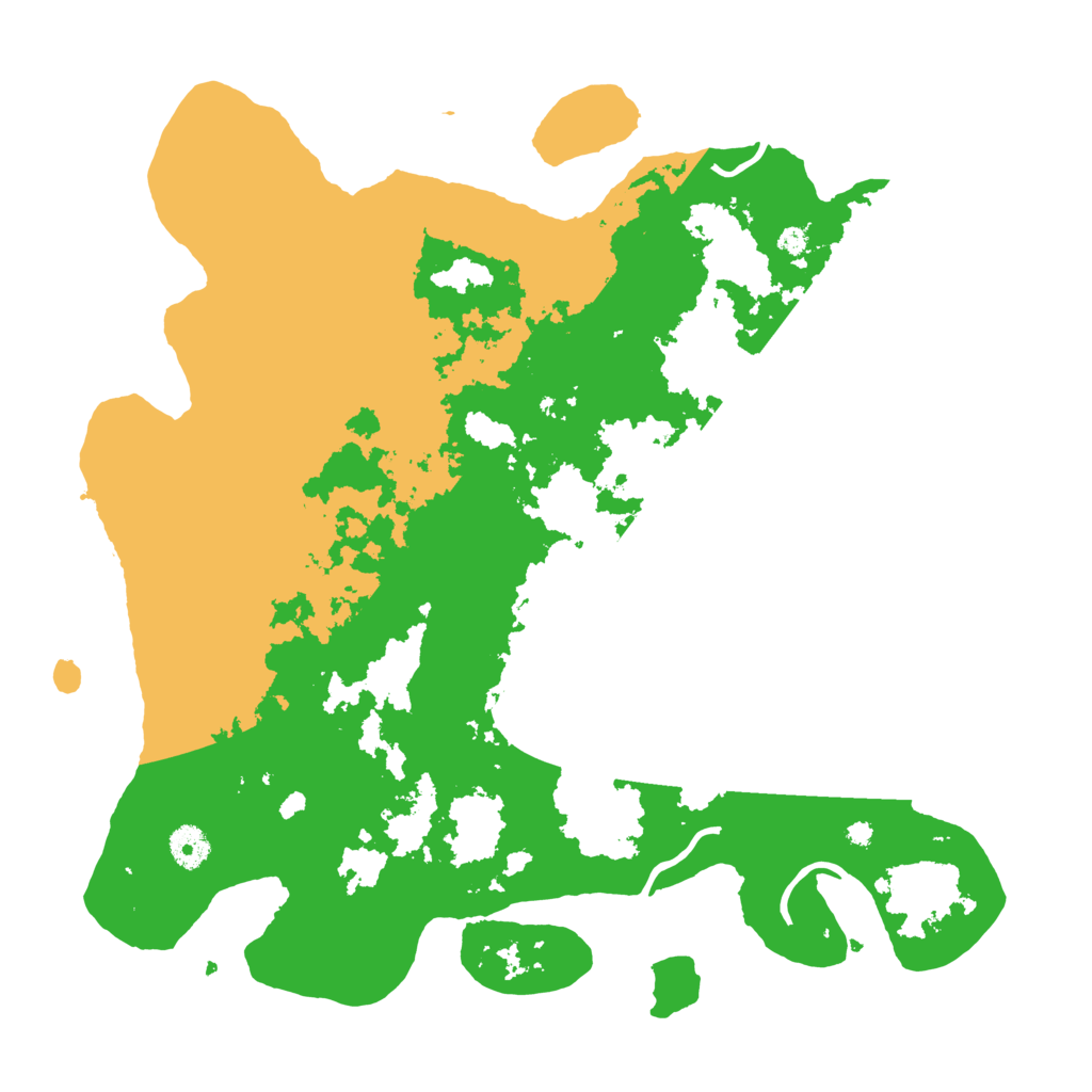 Biome Rust Map: Procedural Map, Size: 4000, Seed: 4283985