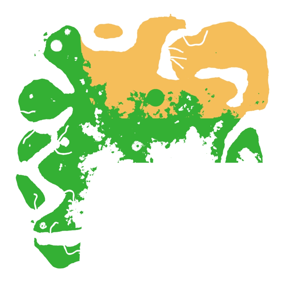 Biome Rust Map: Procedural Map, Size: 4500, Seed: 64321