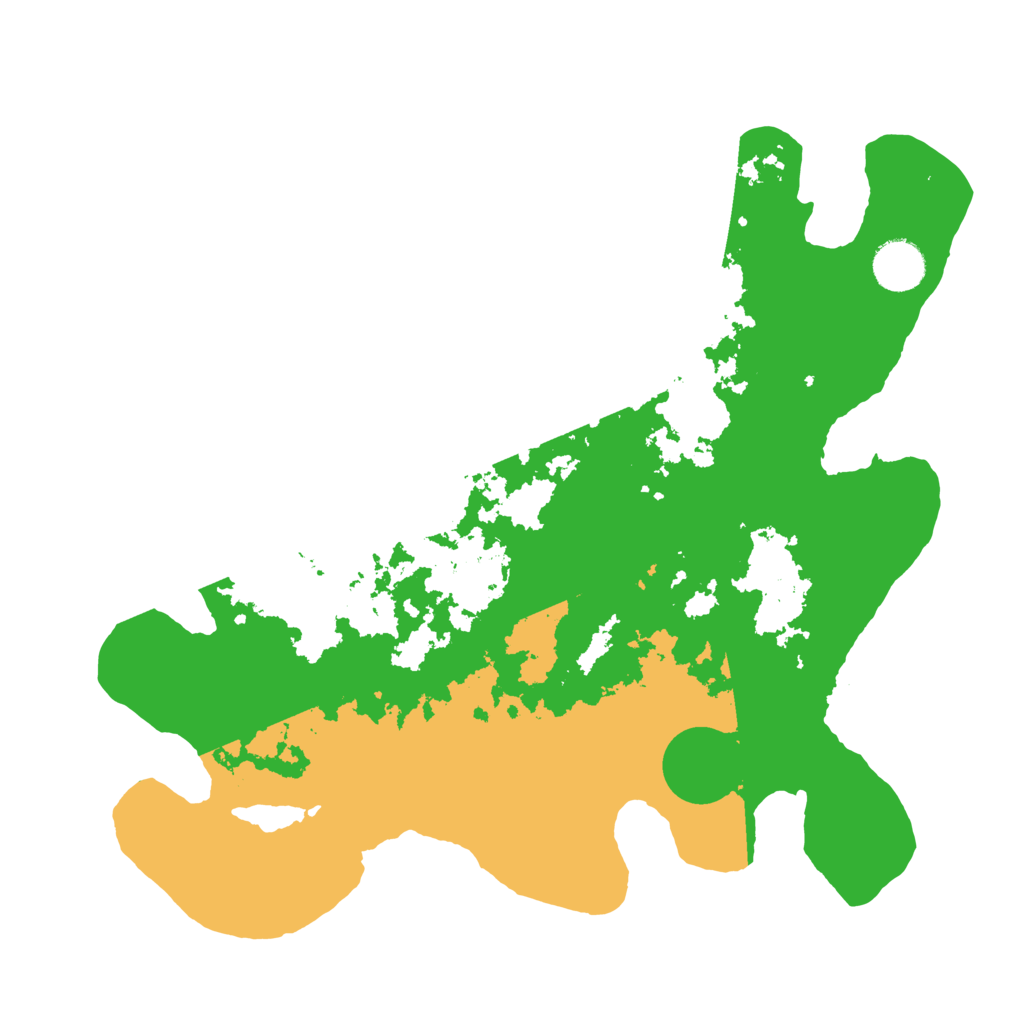 Biome Rust Map: Barren, Size: 3500, Seed: 4603622