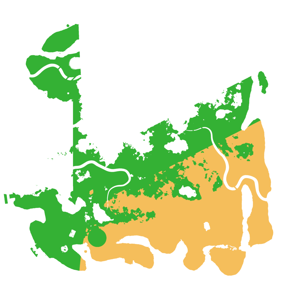 Biome Rust Map: Procedural Map, Size: 4250, Seed: 12790