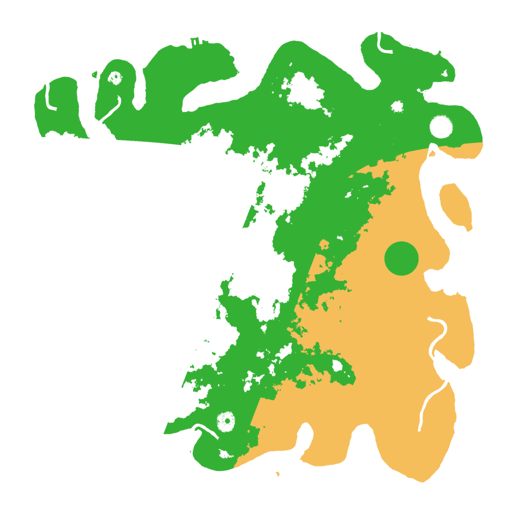 Biome Rust Map: Procedural Map, Size: 4000, Seed: 4084361