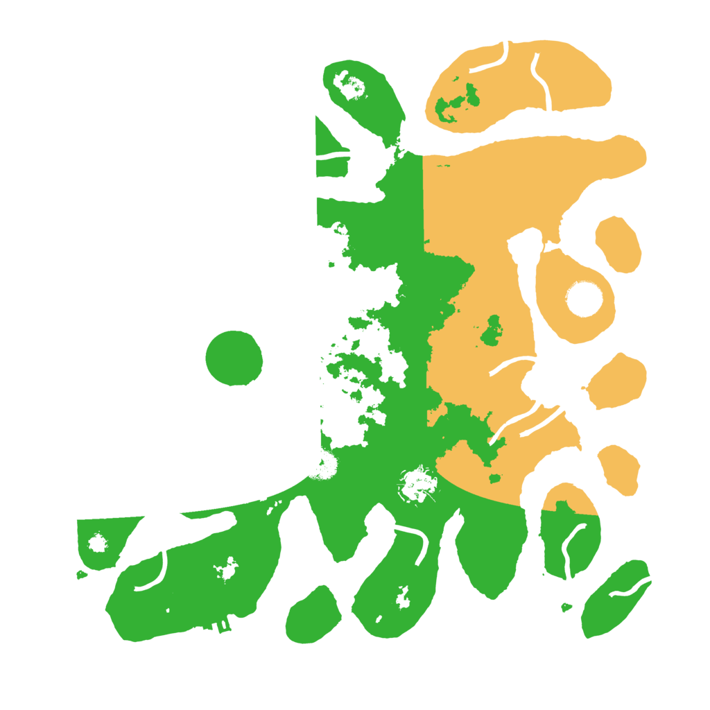 Biome Rust Map: Procedural Map, Size: 3500, Seed: 5483160