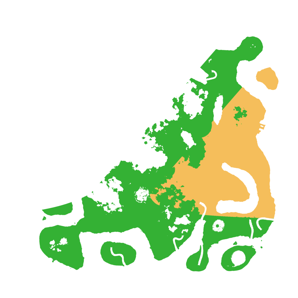 Biome Rust Map: Procedural Map, Size: 3750, Seed: 297106890