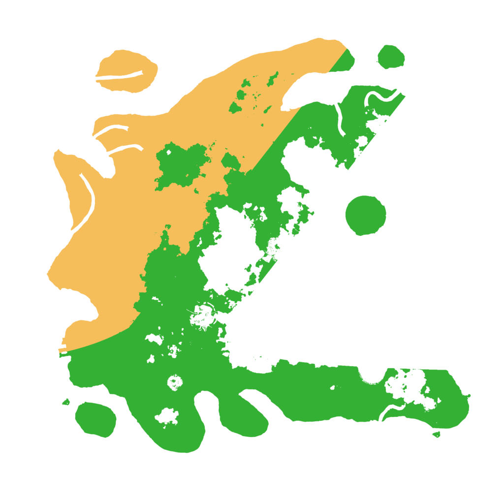 Biome Rust Map: Procedural Map, Size: 3500, Seed: 111361970