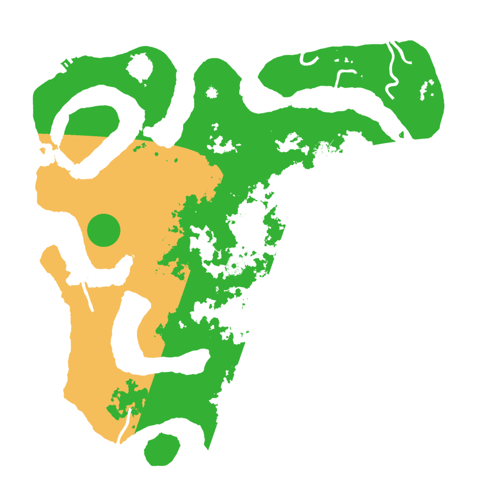 Biome Rust Map: Procedural Map, Size: 4000, Seed: 5078655