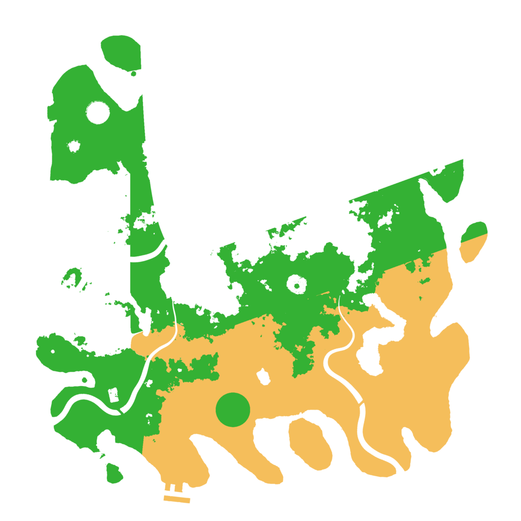 Biome Rust Map: Procedural Map, Size: 4000, Seed: 3955900