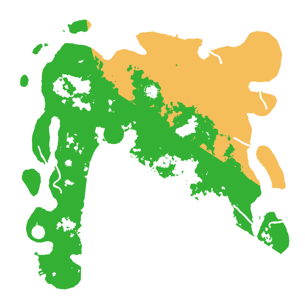 Biome Rust Map: Procedural Map, Size: 4000, Seed: 6109598