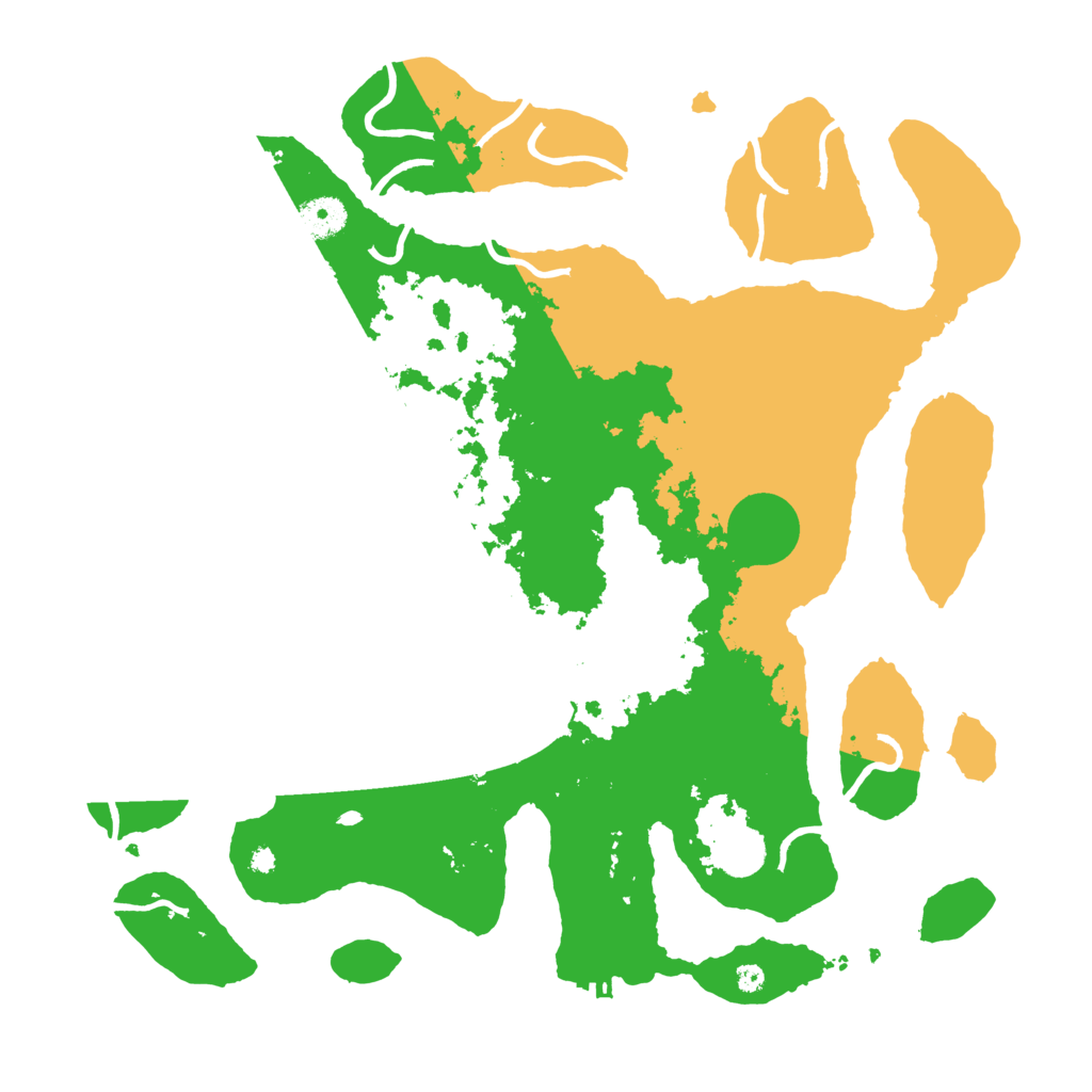 Biome Rust Map: Procedural Map, Size: 4000, Seed: 4710460