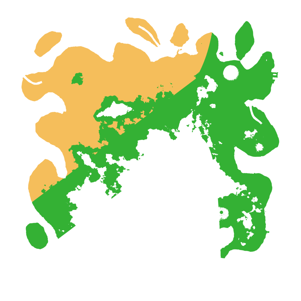 Biome Rust Map: Procedural Map, Size: 3500, Seed: 2856765