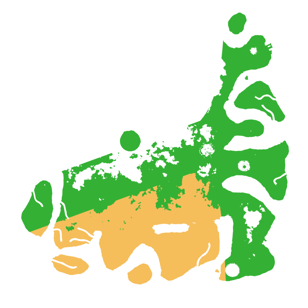 Biome Rust Map: Procedural Map, Size: 4000, Seed: 1110034