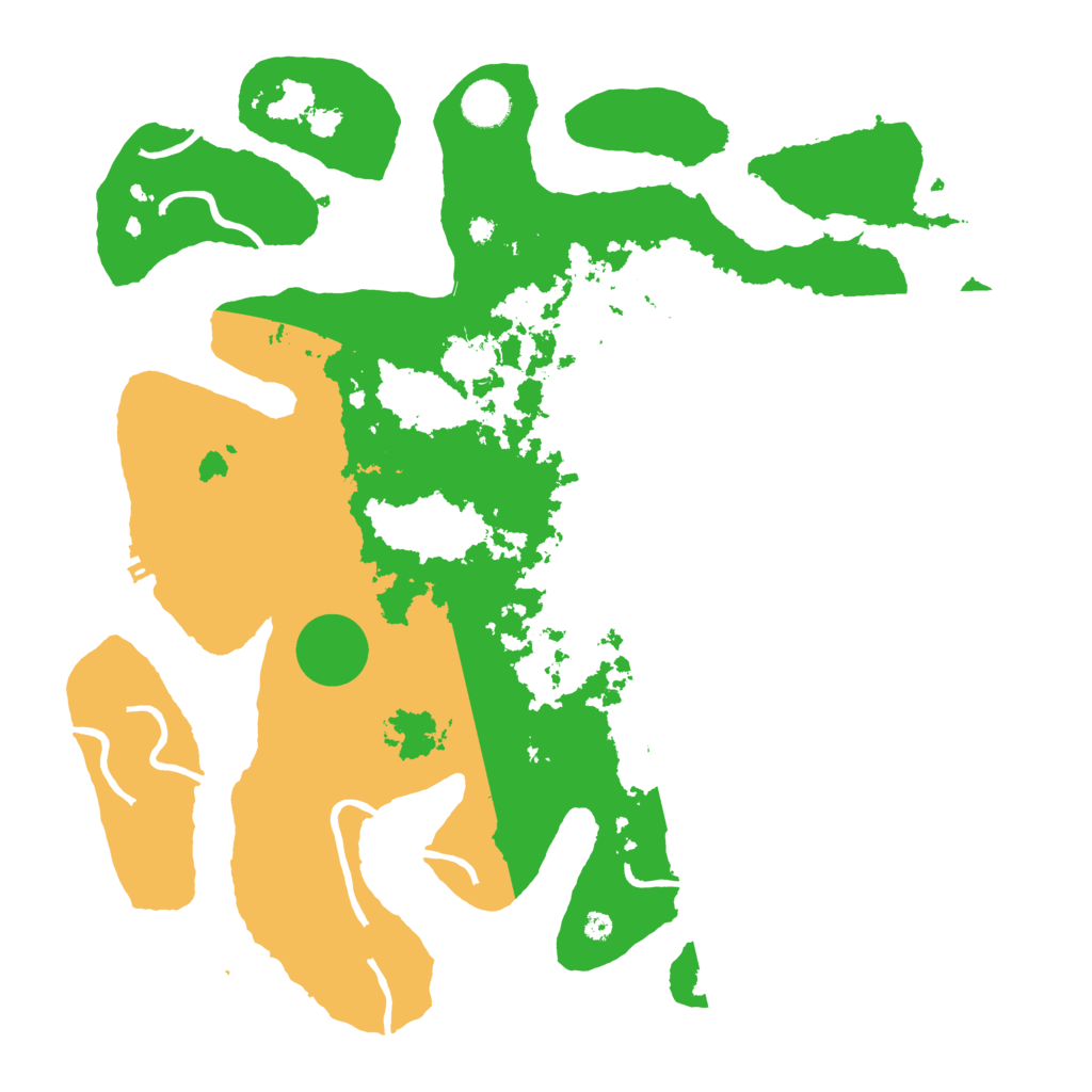 Biome Rust Map: Procedural Map, Size: 4000, Seed: 4534805