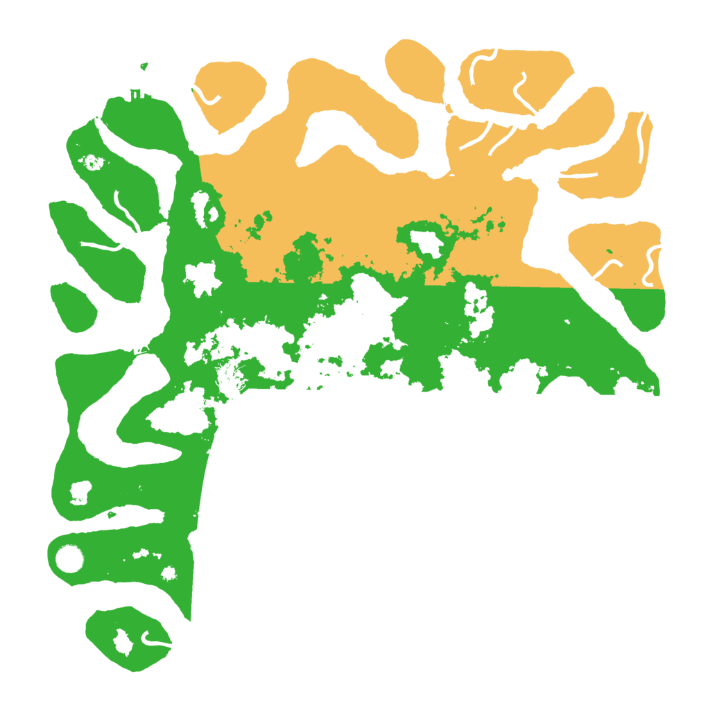 Biome Rust Map: Procedural Map, Size: 4500, Seed: 4537675