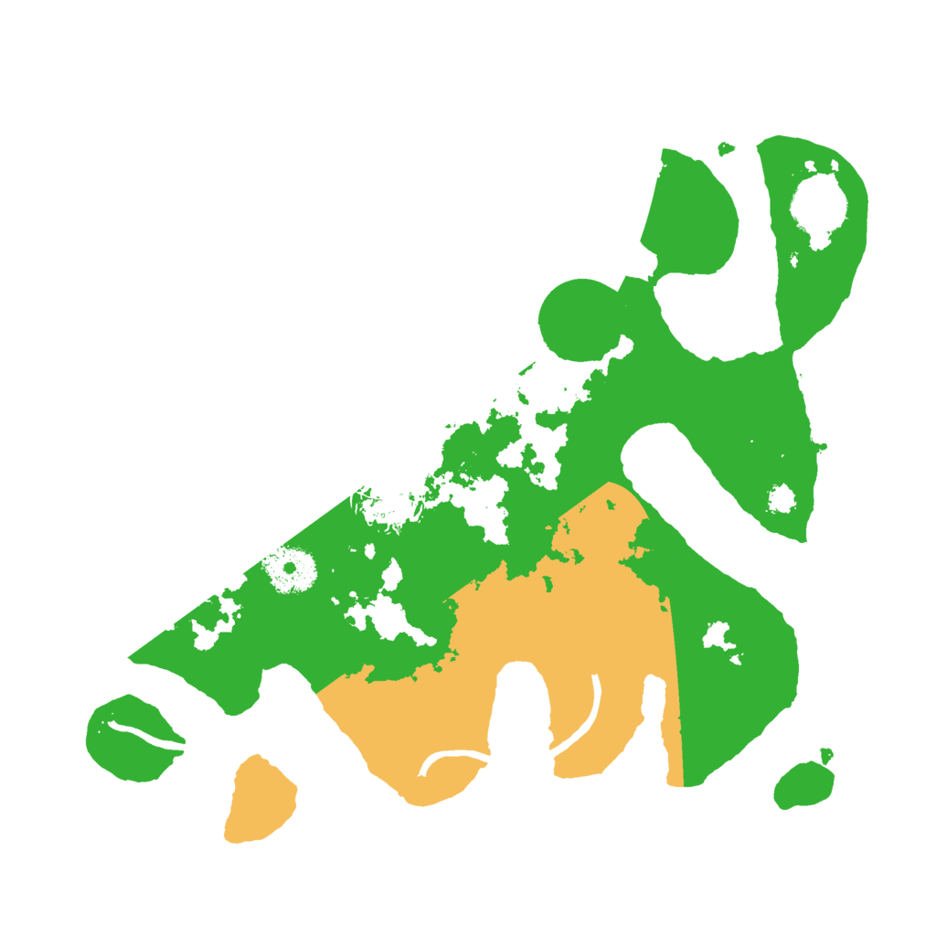 Biome Rust Map: Procedural Map, Size: 3000, Seed: 4675588