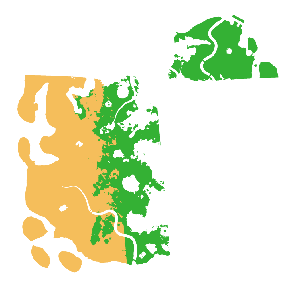 Biome Rust Map: Procedural Map, Size: 4500, Seed: 4172353
