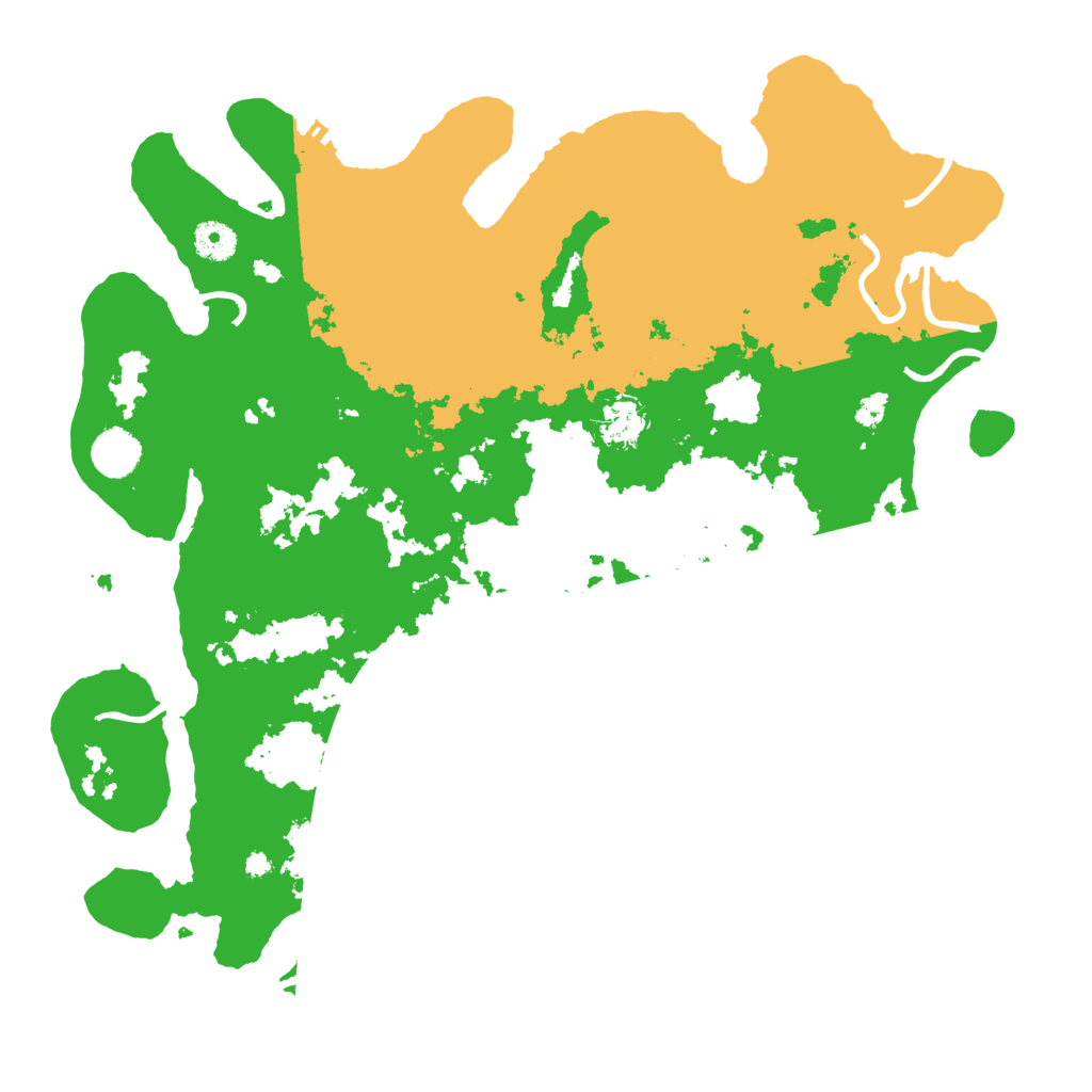 Biome Rust Map: Procedural Map, Size: 4000, Seed: 4106237